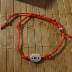 "LOVE" bracelet